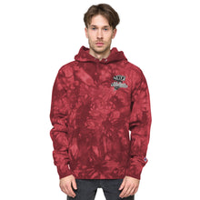 Load image into Gallery viewer, OFF THE SHELVES Embroidered Champion tie-dye hoodie