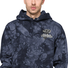 Load image into Gallery viewer, OFF THE SHELVES Embroidered Champion tie-dye hoodie